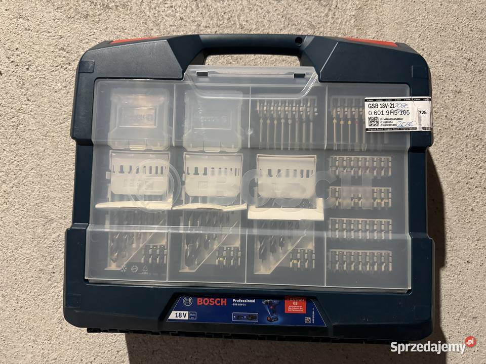 BOSCH GSB 18V21 WKRĘTARKA AKUMULATOROWA 2xGBA Pełch sprzedam