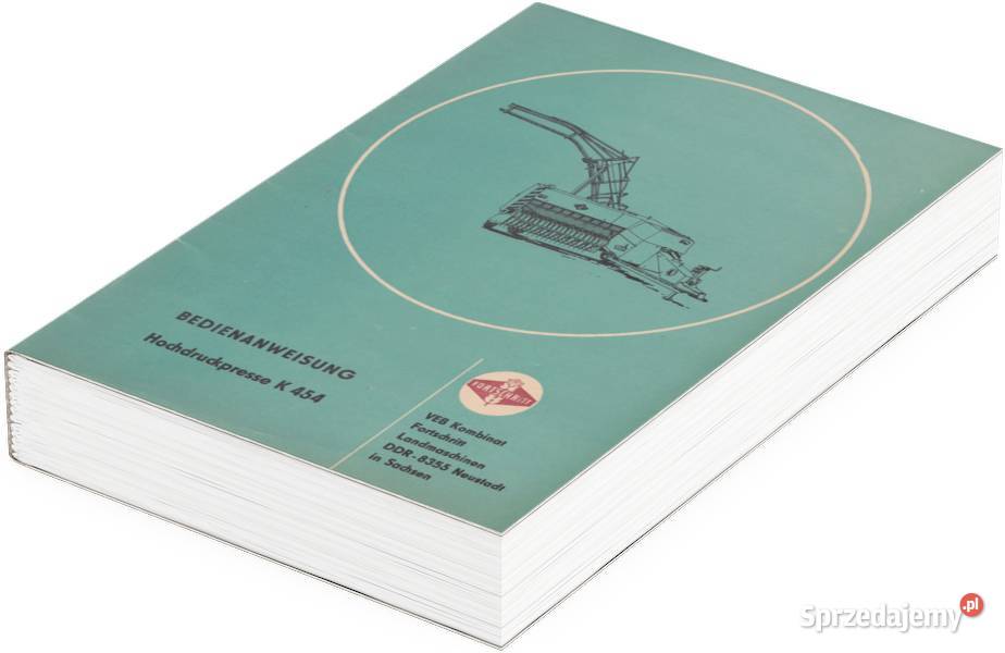 E514 Fortschritt Instrukcja katalog napraw Szamotuły