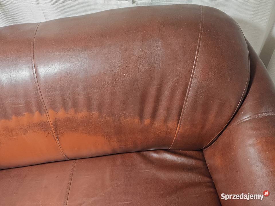 Sofa brązowa mała 150 rozkładana mazowieckie
