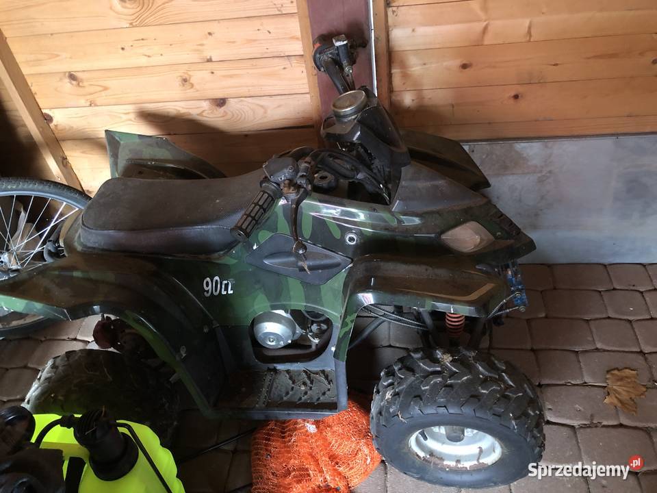 Quad C 90 w kolorze moro Rok produkcji 2007 Mikołajki sprzedam