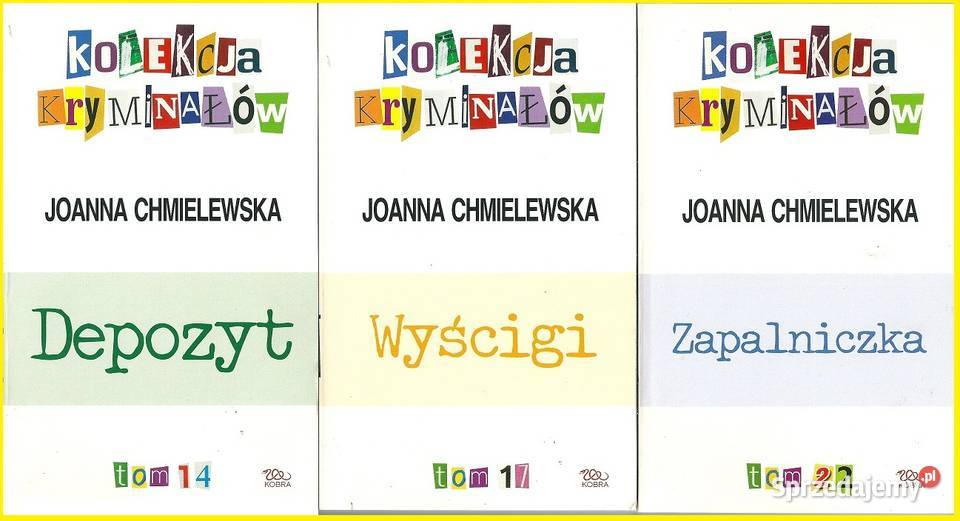 Depozyt Wyścigi Zapalniczka kryminał Chmielewska Łódź