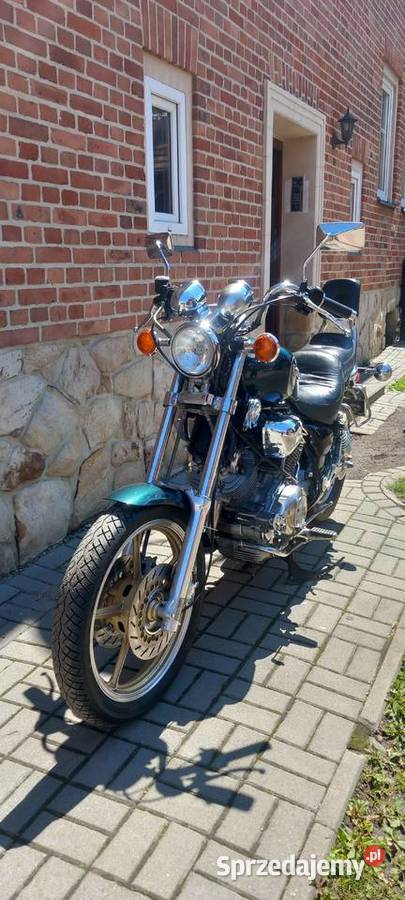 Yamaha Virago xv 1100 USA Gold edit Ruda Śląska