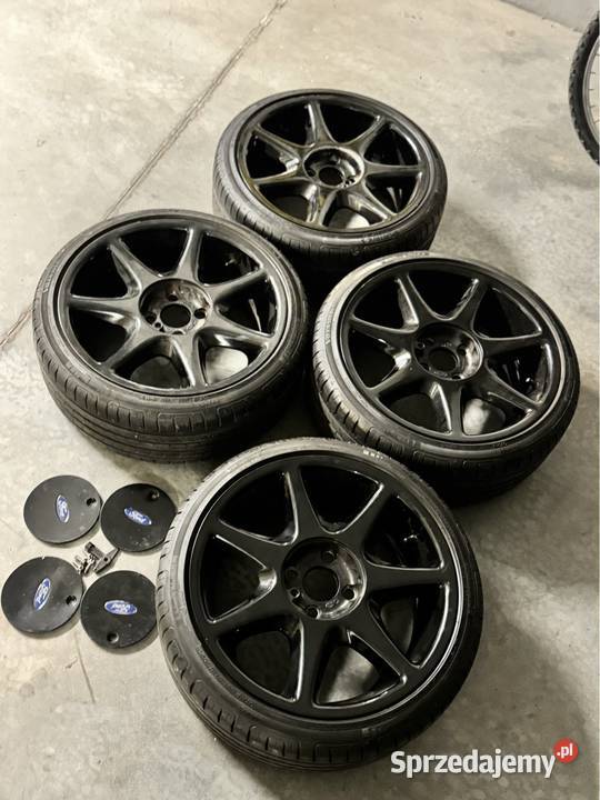 Felgi alu 17 4x108 75 et38 z oponami sporo mięsa
