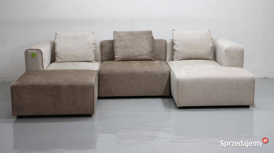 TDL PUZZLE nowoczesny narożnik MODUŁOWE sofy 380cm Poznań