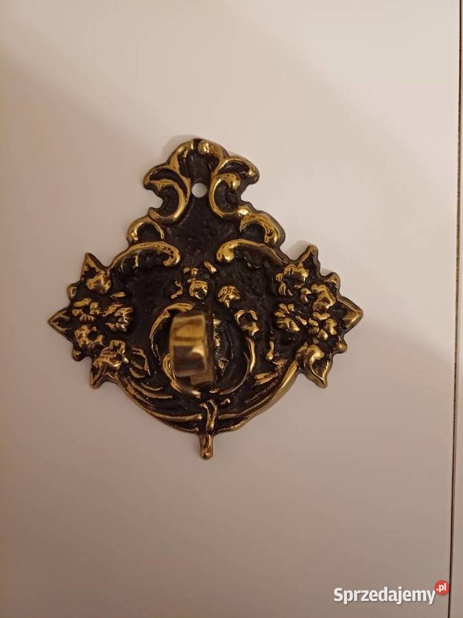 3 zabytkowe mosiężne uchwyty Gdynia