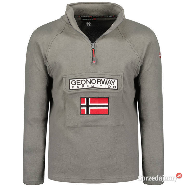 GEOGRAPHICAL NORWAY polar męski TYMCLASS szary Rozmiar XL Warszawa