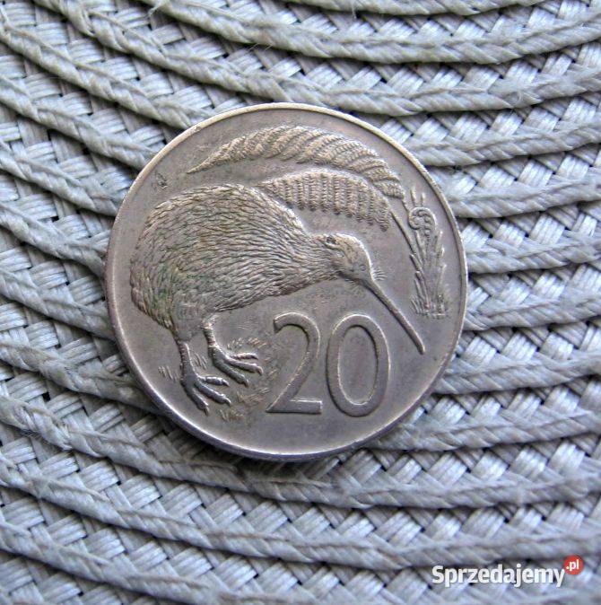 Nowa Zelandia 20 Cent 1971r Kalisz