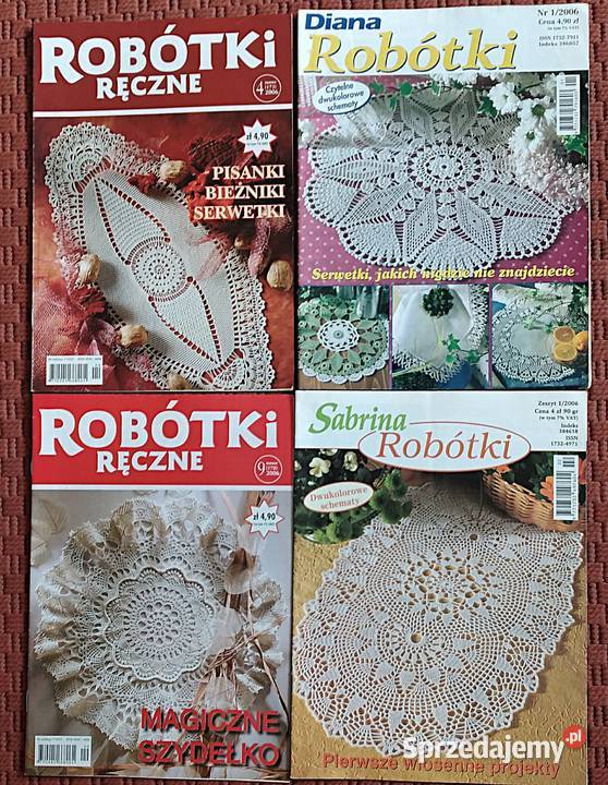 robótki szydełko czasopisma Bukowno