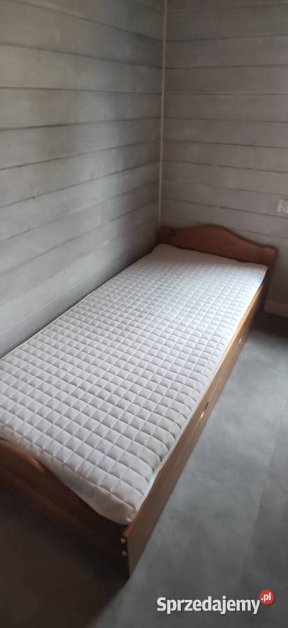 Dwa łóżka 90 drewniane rozkładane 95cm Toruń