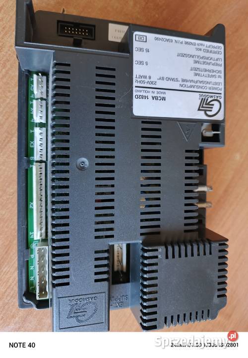 Automat palnika kotła gazowego MCBA 1482D podlaskie Grabówka