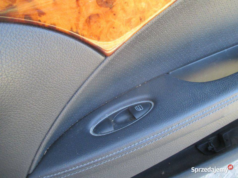 BOCZEK TAPICERKA PRAWY PRZÓD SKÓRA MERCEDES W211 Rakoniewice sprzedam