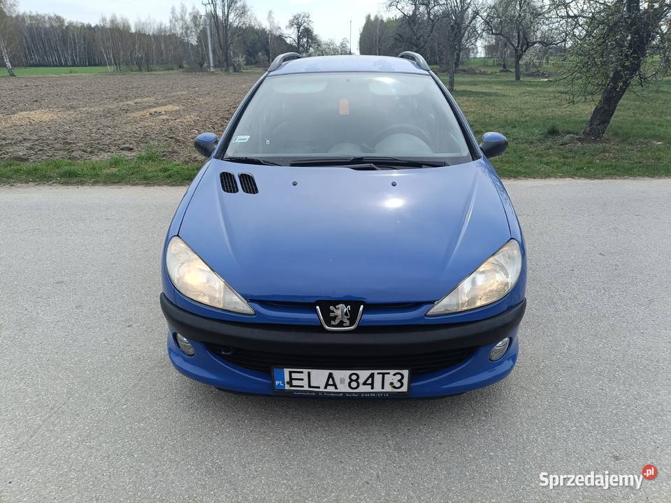 Peugeot 206SW 2003RBenzyna Przebieg169700 Łask