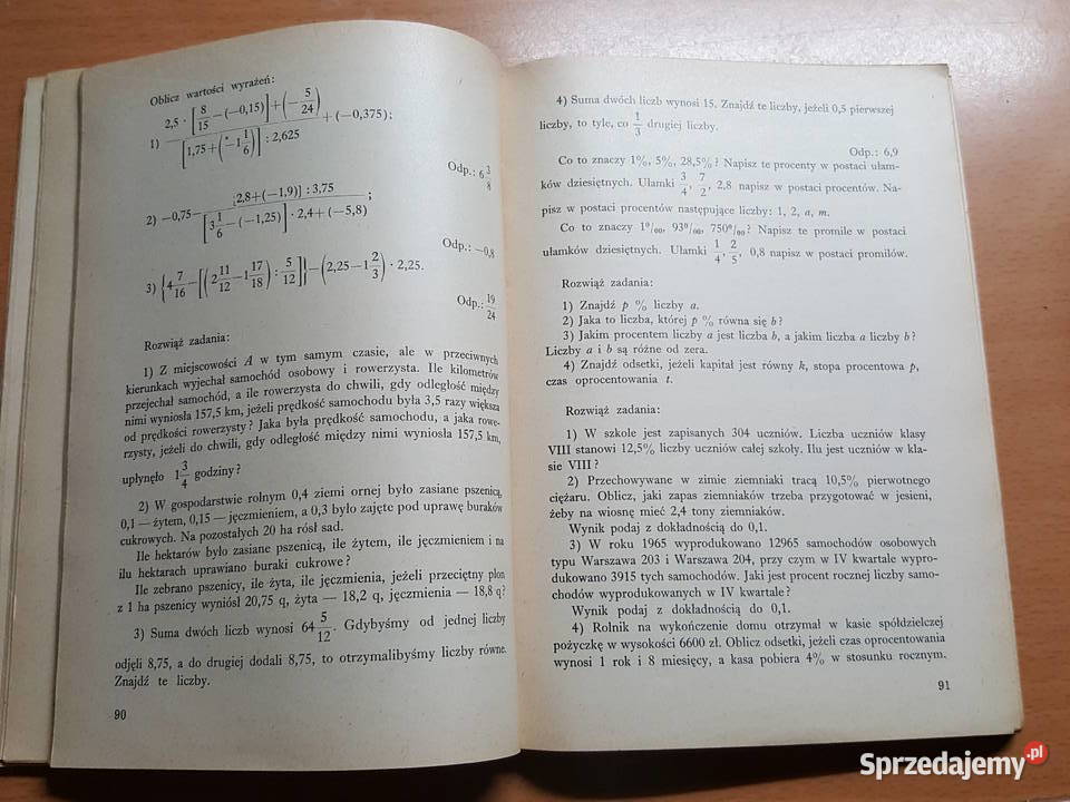 ZBIÓR zadań z algebry i geometrii dla klas VIII, A. Białas Złotniki