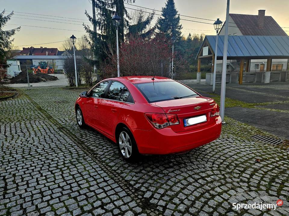 Chevrolet Cruze 2010r 20D 150 Klimatronik czerwony Ryglice