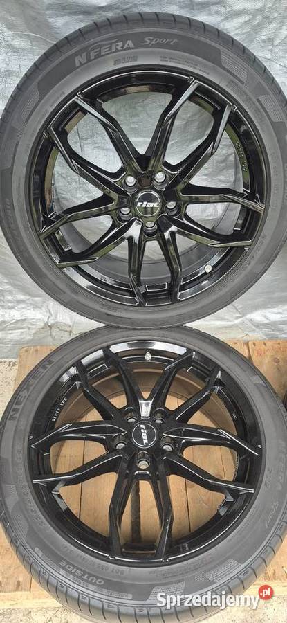Komplet kół felgi aluminiowe opony letnie 5x108