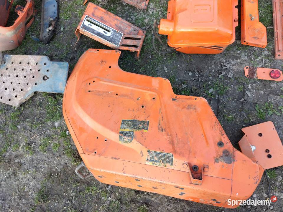Maska błotniki podesty zbiornik paliwa Kubota