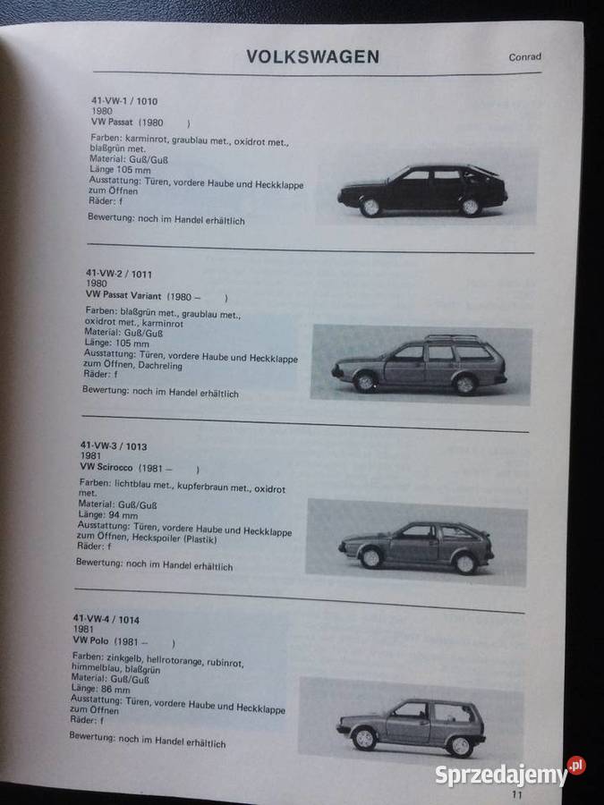 2793 Modellauto Katalog