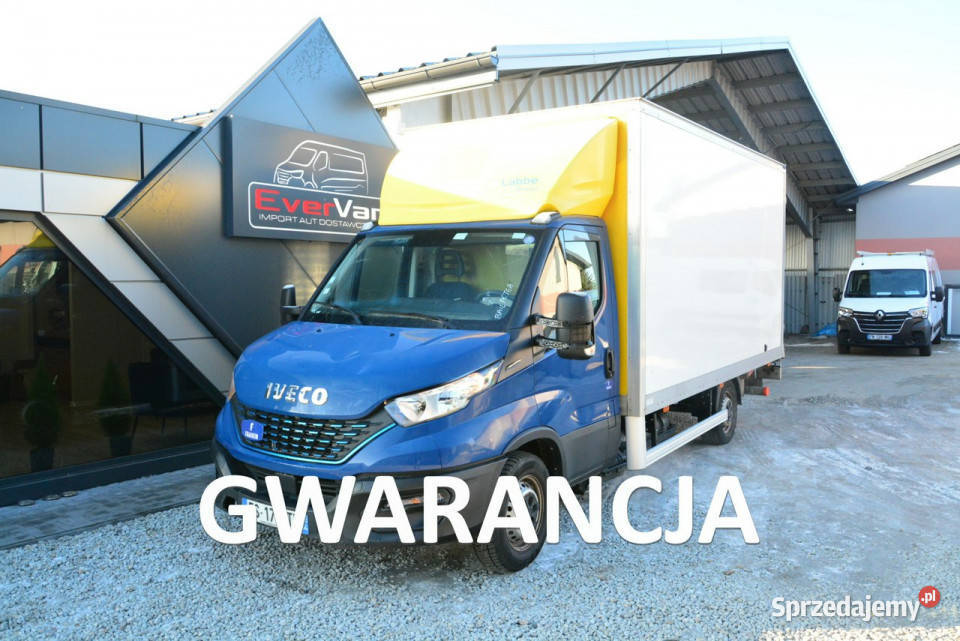 Iveco Daily 35S14N KONTENER RAMPA full servis Warszawa sprzedam