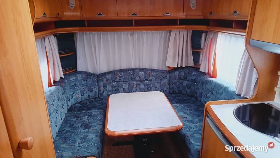 przyczepa kempingowa HOBBY 2005r MOVER Międzybrodzie Bialskie