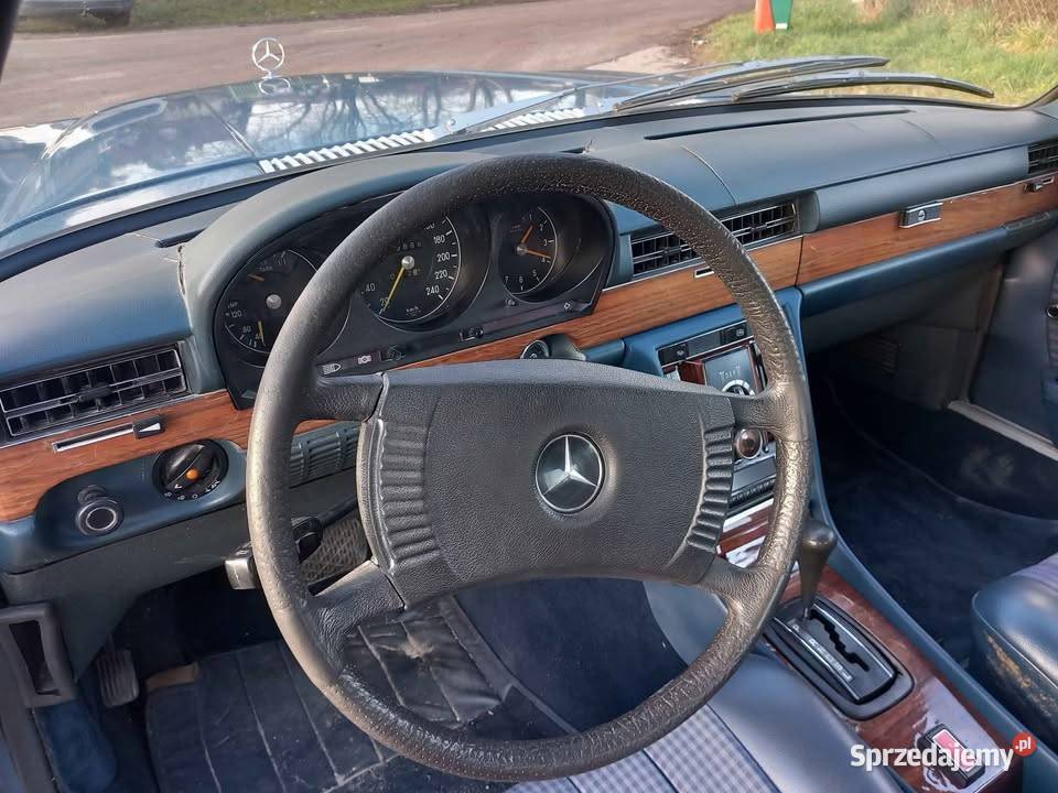 Mercedes w116 280 SE 1975 do jazdy Opłacony benzyna Kraków