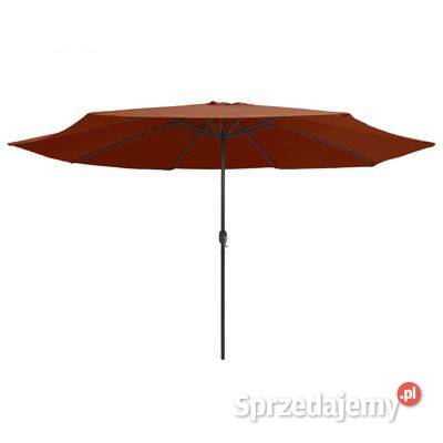 vidaXL Parasol ogrodowy na metalowym słupku 390 Parasole ogrodowe Warszawa