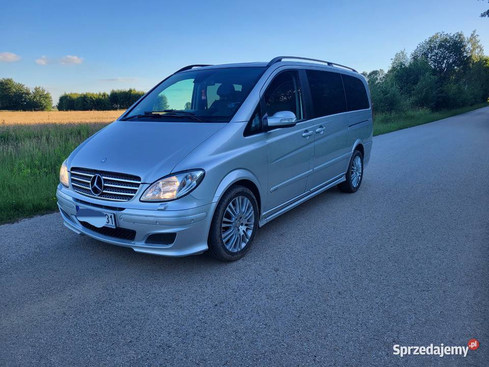 Mercedes 30 V klasa Viano 8 osób DVD skóra automatyczna śląskie Koziegłowy