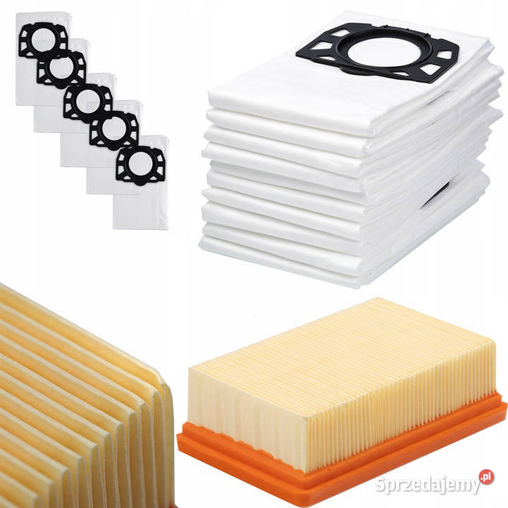 Zestaw Worków i Filtra do Odkurzacza 5 do Krcher małopolskie Ludźmierz