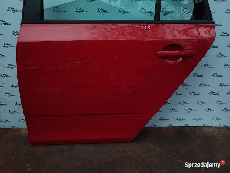 SKODA FABIA II LIFT 13r drzwi lewe tył świętokrzyskie Kielce