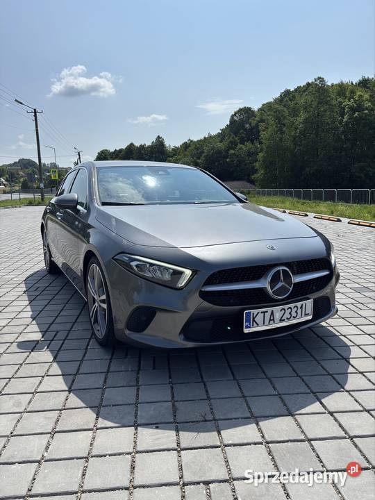 Mercedes A180d 2019r Niski przebieg 83000 bogato automatyczna Rzepiennik Suchy