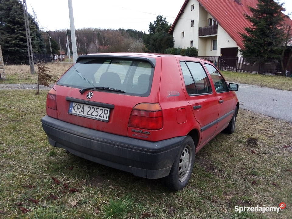 Vw Golf III Volkswagen Golf 3 14 benzyna 60 Kraków sprzedam