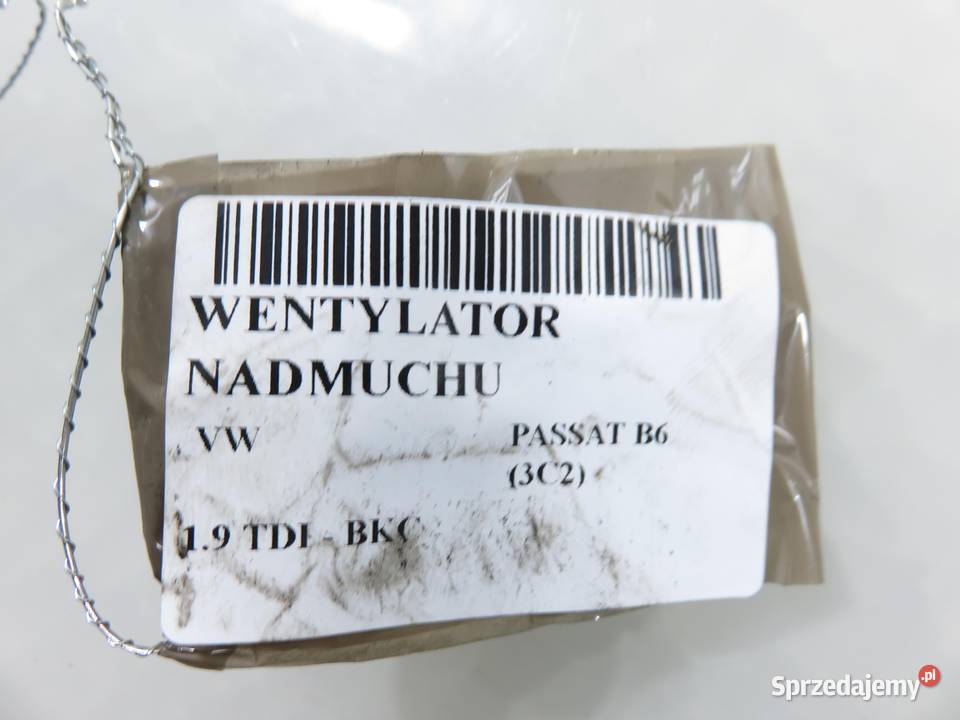 DMUCHAWA VW PASSAT B6 3C1820015E 3C0907521 sprzedam
