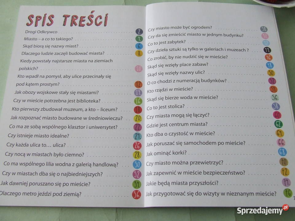 to działa Miasto Jabłoński Popularnonaukowe Książki dla dzieci Oborniki Śląskie