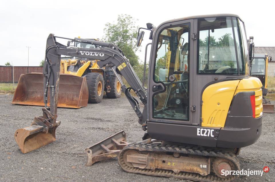 Koparka gasienicowa VOLVO EC27C dolnośląskie Olszyna sprzedam