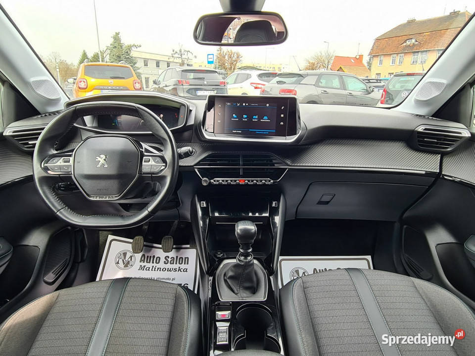 Peugeot 208 Navi PDC Kamera Virtual Full Led kurtyny powietrzne wielkopolskie Wągrowiec
