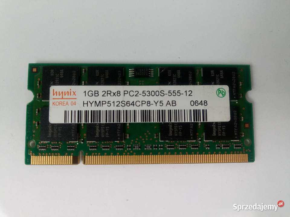 Pamięć Ram 1G DDR2 3 sztuki Legionowo sprzedam