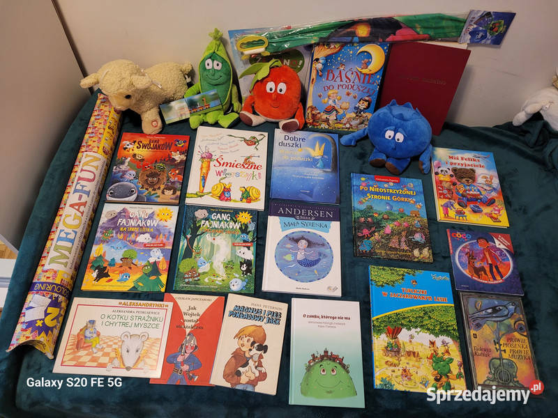 Pościele pierwsze zabawki książki maskotki ramka Bydgoszcz