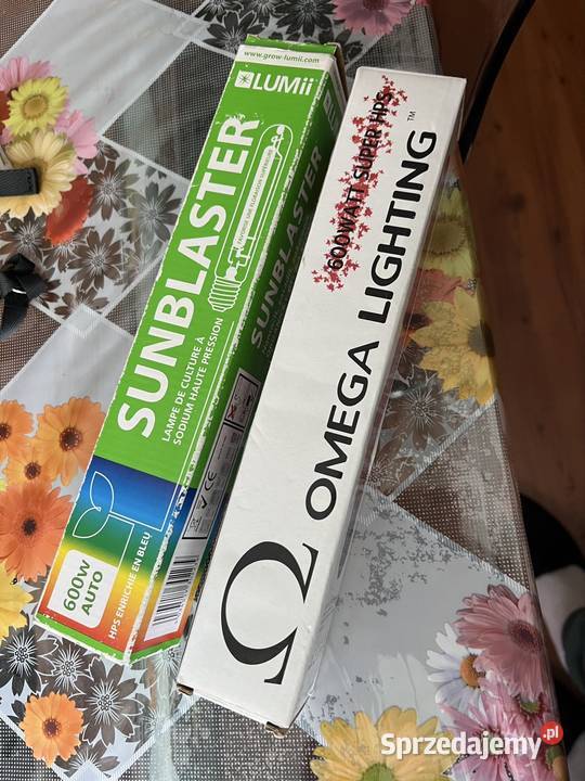 Żarówki do upraw 600 W E40 Sodowe sprzedam