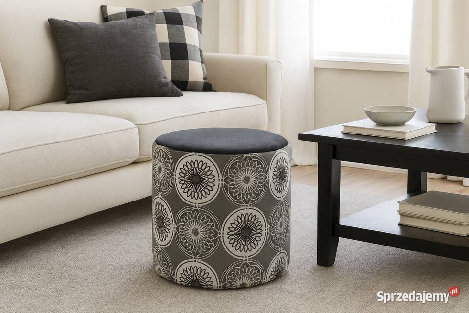 Nowoczesna Pufa Puf Siedzisko 43 do Salonu Kazimierz Biskupi