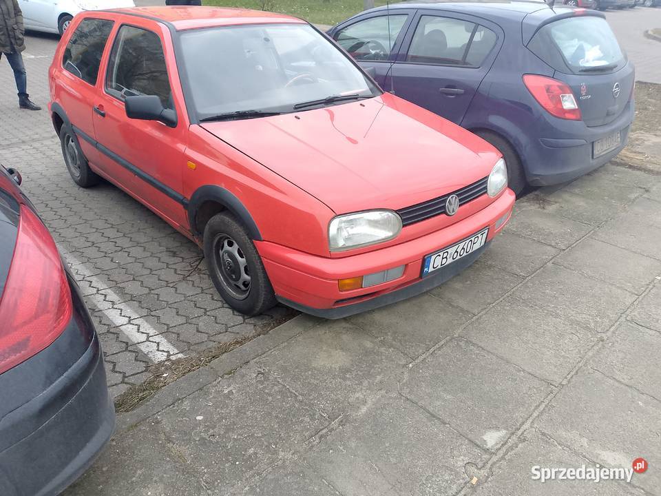 Sprzedam Volkswagena Golfa 3 1 4 Benzyna 1996r Golf kujawsko-pomorskie Bydgoszcz