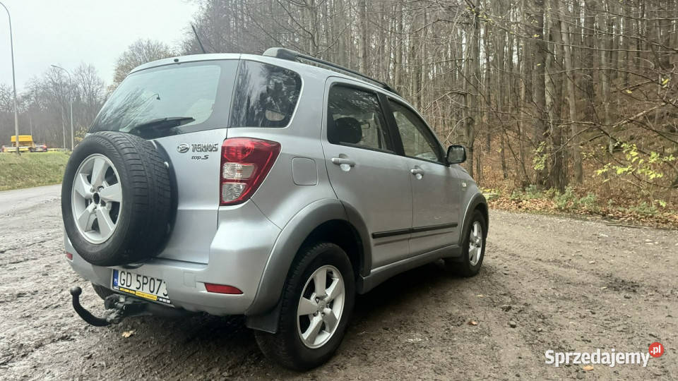 Daihatsu Terios 15vvti 4x4 awd klima ładny stan kurtyny powietrzne pomorskie Gdańsk