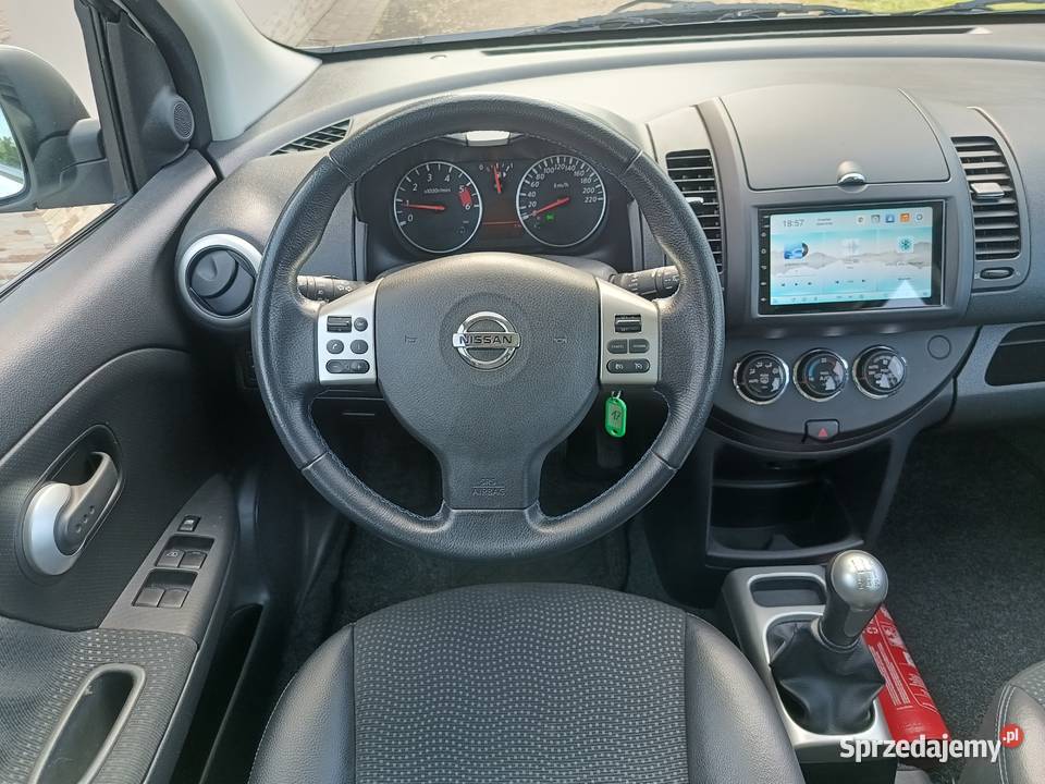 Nissan Note 15dci Kamera cofania Navi biały Podkonice Miejskie