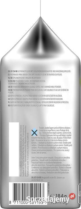 Kapsułki Tassimo Jacobs CAFE AU LAIT 80 sztuk Kapsułki Olesno