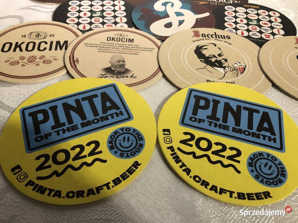 podkładek pod szklanki czy kufle do piwa Birofilistyka Zegrze