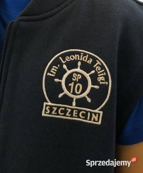 Kamizelka bezrękawnik szkolny do SP 10 w Szczecin