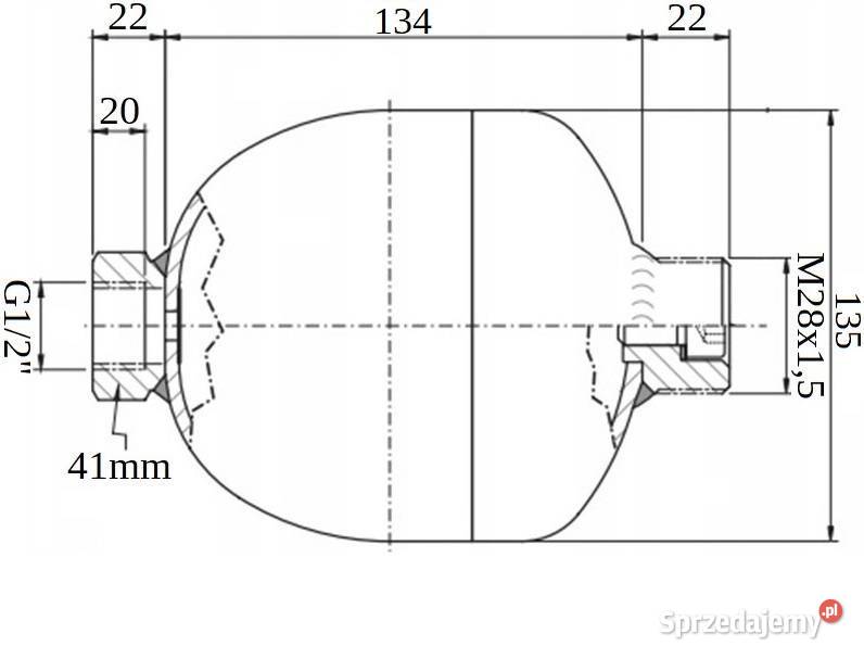 AMORTYZATOR Hydrauliczny Hydroakumulator 1 L 12 kujawsko-pomorskie sprzedam