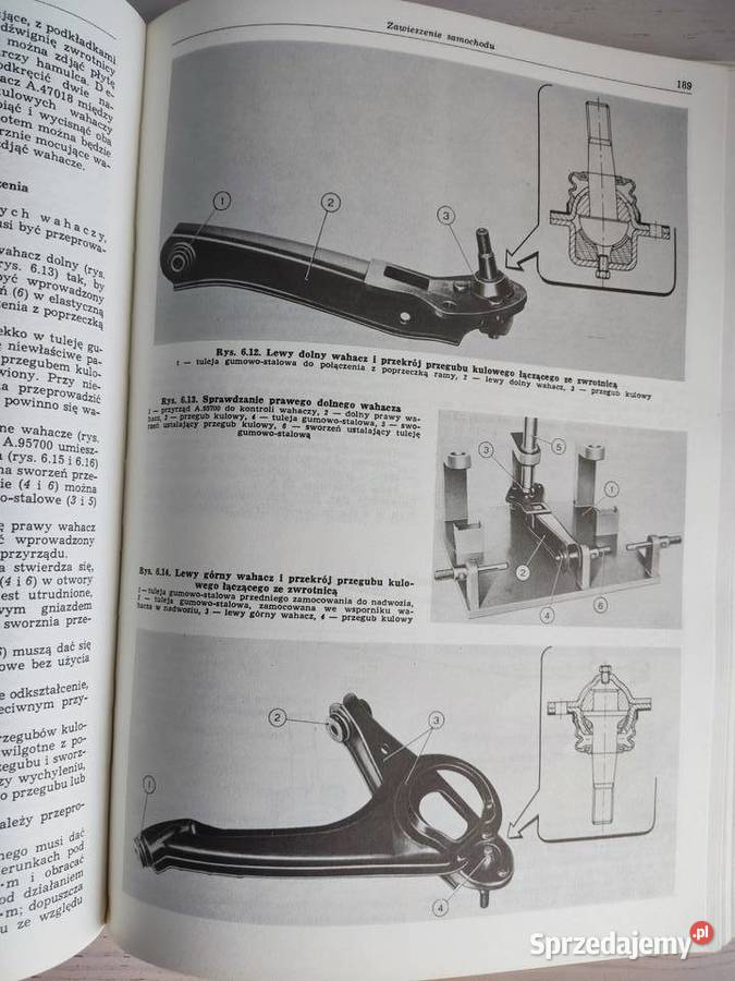 Książka poradnik techniczny Naprawa samochodów sprzedam