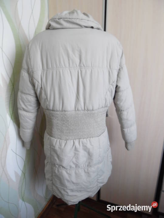 kurtka ocieplana szary/srebrny Odzież damska Będzin