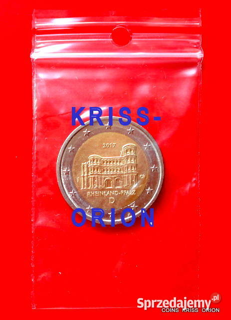 2 Euro 2017 Niemcy D Mennica Mnchen Numizmatyka Warszawa