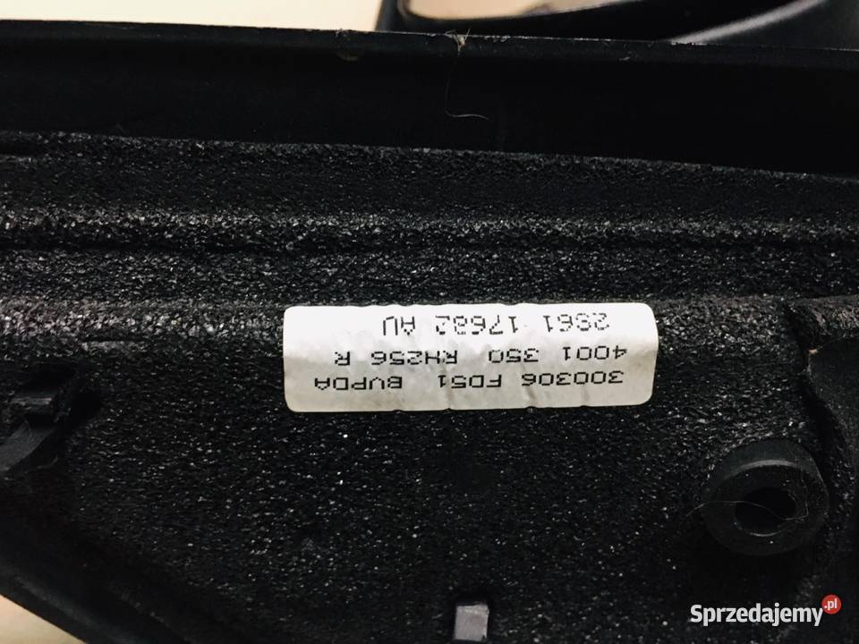 Lusterko zewnętrzne prawe manual Ford fiesta mk6