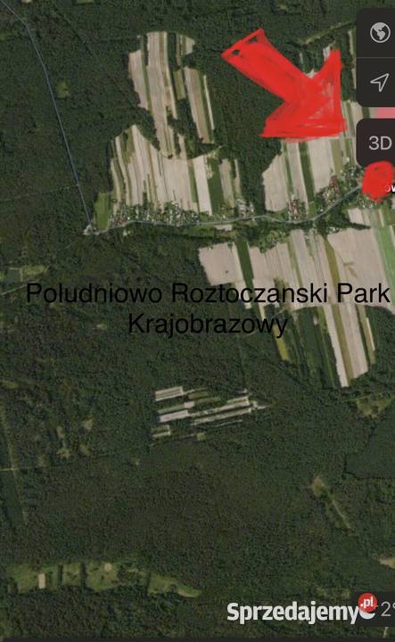 Agroturystykastadnina koni 561 ha z lasem Sprzedaż Łówcza